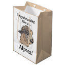Search for alpaca gift bags Funny