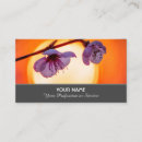 Search for romance business cards Flower