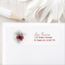 Search for frosty return address labels Red