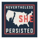 Search for nevertheless she persisted posters Womens march