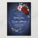Search for gothic rehearsal dinner invitations Floral