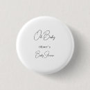 Search for baby shower badges Calligraphy