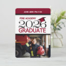 Search for firefighter graduation invitations Graduate