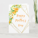Search for orange mothers day cards Happy mother's day