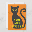 Search for black cat invitations Orange