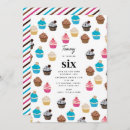 Search for cupcake bakery invitations Modern