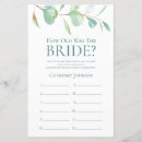 Search for how old was bride Botanical