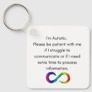 Search for communication key rings Autism awareness