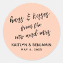 Search for hugs and kisses stickers Typography