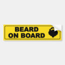 Search for beard bumper stickers Moustache