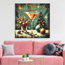 Search for retro christmas canvas prints Merry and bright
