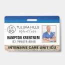 Search for medical name tags badges Intensive care unit icu