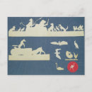 Search for animal silhouettes postcards Dog