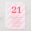 Search for trendy 21st birthday invitations Modern