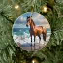 Search for chestnut horse christmas tree decorations Brown