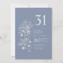 Search for 31st birthday invitations Floral