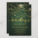 Search for twinkle lights wedding invitations Gold