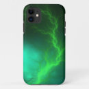 Search for electric shock iphone cases Green