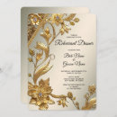 Search for leaves rehearsal dinner invitations Floral