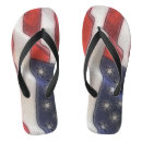 Search for 4th of july jandals Red white and blue