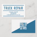 Search for truck repair business cards Truck mechanic service