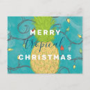 Search for hawaiian christmas postcards Pineapple