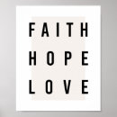 Search for faith hope love posters Inspirational