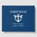 Search for anchor wedding guest books Nautical