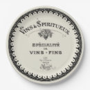 Search for wine paper plates Vintage