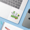 Search for cartoon martian stickers Laser