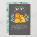 Search for safari baby boy shower invitations Cute