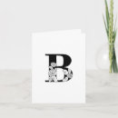 Search for black and white floral note cards Flower