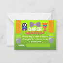 Search for monster baby invitations Green