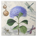 Search for hydrangea tiles Vintage