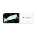 Search for whale return address labels Nautical