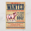 Search for vintage pig roast invitations Cookout