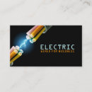 Search for electrical wiring business cards Bulb