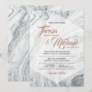 Search for grey marble invitations Trendy
