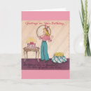 Search for fabulous woman birthday cards Vintage