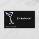 Search for martini business cards Bartender