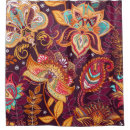Search for bright colors shower curtains Floral