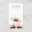 Search for artisan business cards Baker