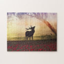 Search for red deer puzzles Landscape