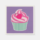 Search for pink cupcake napkins Cute