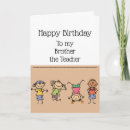 Search for teachers birthday cards Children