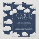 Search for cloud blue invitations Elegant