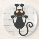 Search for feline lover coasters Cartoon