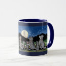 Search for wolf howling moon mugs Night