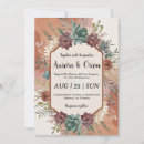 Search for western boho wedding invitations Desert