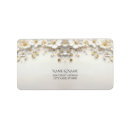 Search for gold ivory return address labels Trendy